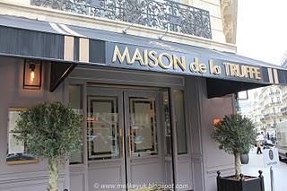 A visit to La Maison de la Truffe, Rue Marbeuf, Paris