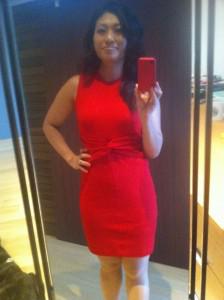 Back Camera Quest for the perfect red dress
