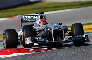Schumacher Fastest - Pre-Season Testing in Barcelona, Day Four