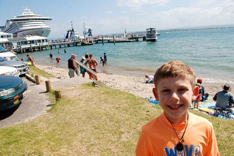 Our Australia and New Zealand Cruise Adventure Benji and our ship.