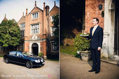 Real wedding at Great Fosters luxury hotel