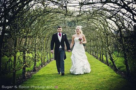 Real wedding at Great Fosters luxury hotel