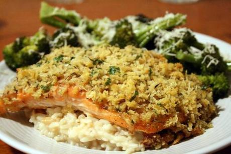 panko salmon