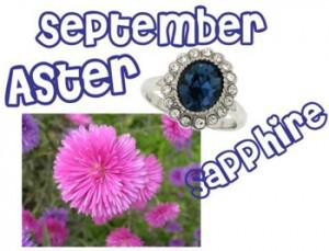 sept sept 300x229Flowers and Birthstones Galore