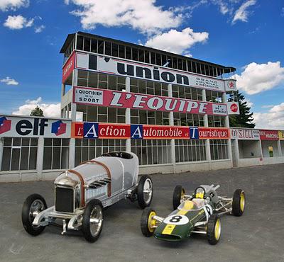 Classic GP cars at Reims
