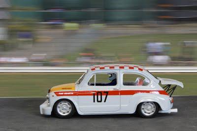 Fiat Abarth 1000 in action