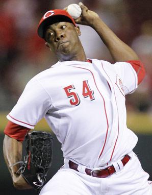 Chapman throws 106mph Aroldis Chapman Reds
