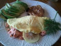 Salmon Omelet Salmon Omelet