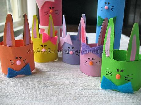 toilet paper bunnies Plus...