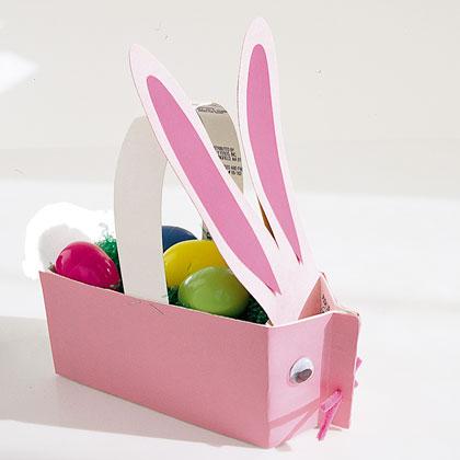 milk carton easter bunny Plus...