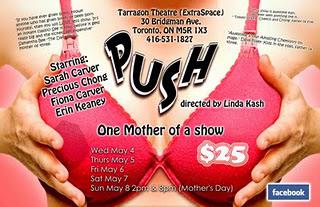 PUSH...One Mother of a Show: Guest Blogger Erin Keaney