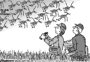 April2011Cartoon_ConservationByest_SHP Silence of the birds