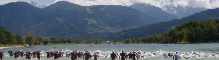 Triathlon training in the French Alps Triathlon