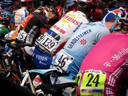 Riders in the Tour de France Riders