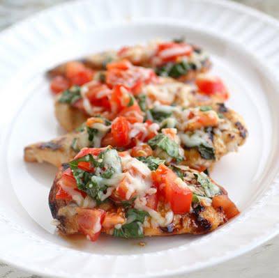 An Amazing Recipe Round-Up Grilled Chicken Bruschetta