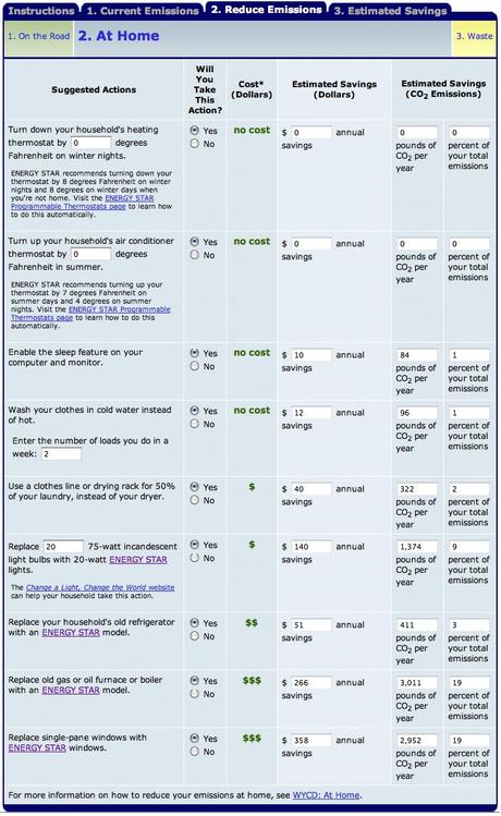 EPA Emissions Calculator 2 Want to Learn How to Lower Your Carbon Footprint? Take a Quiz!