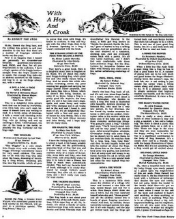 KERMIT THE FROG'S REVIEWS IN THE NEW YORK TIMES KERMIT THE FROG'S REVIEWS IN THE NEW YORK TIMES