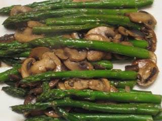 Asparagus and Mushrooms Recipe