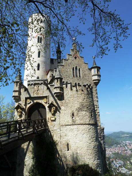 Lichtenstein Castle with drawbridge
