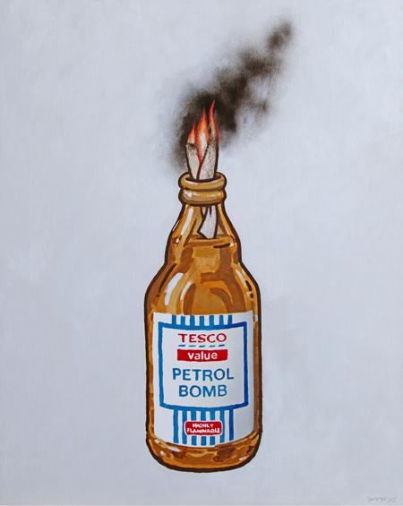 Banksy – “Petrol Bomb” Poster