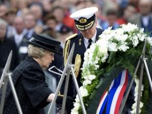 Beatrix Celebrating liberation in Amsterdam