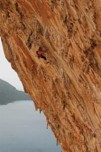 rock climbing Grande Grotta Kalymnos