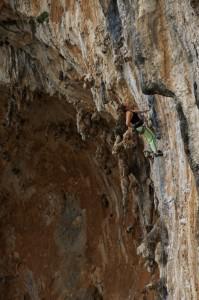 rock climbing Grande Grotta