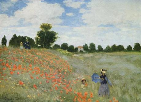 William Blair Bruce - Landscape with Poppies.