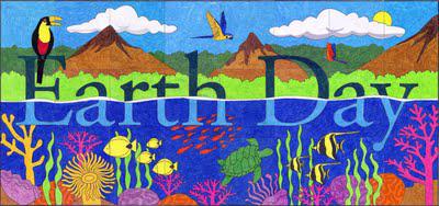 Tropical Earth Day Mural Tropical Earth Day Mural
