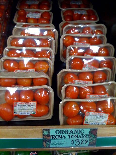 Plastic Wrapped Tomatoes at Trader Joes Wasteful Food Packaging: Would you Like Some Food with your Plastic?