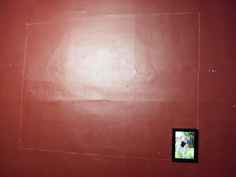 Wall decor: photos and math Wall decor: photos and math