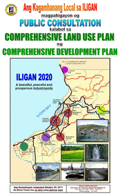 ILIGAN CITY'S COMPREHENSIVE LAND USE PLAN (CLUP) AND COMPREHENSIVE DEVELOPMENT PLAN (CDP)| A Public Consultation