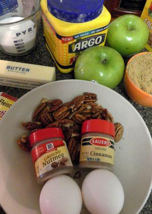 Autumnal apple bread - Ingredients
