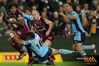 State of Origin: the Blues and Maroons
