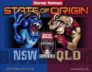 State of Origin: the Blues and Maroons