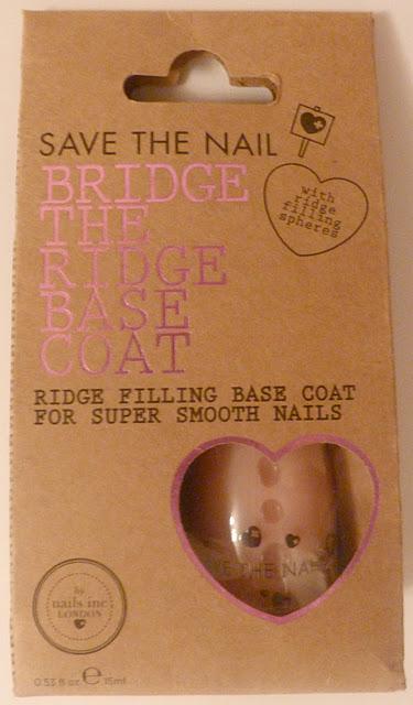 Nails Inc. Save The Nail, Bridge the Ridge Base Coat