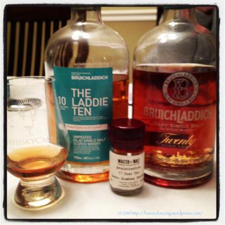 Whisky Review – Bruichladdich Vertical Tasting