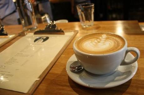 Image of a Latte @St.ALi Clerkenwell London