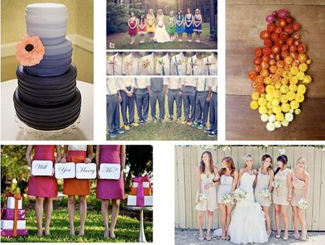 wedding color scheme help and minor decoration details wedding fall