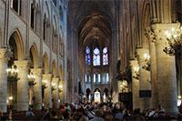 PARIS - je t'aime Inside the Notre Dame de Paris Cathedral