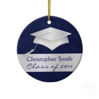 Custom Christmas Ornament - Graduation Gift ornament