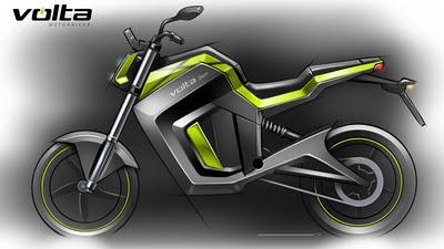 volta electric motorcycle