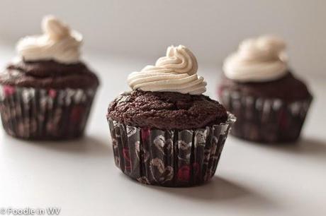 Coconut Flour Chocolate Cupcakes with Buttercream Frosting
