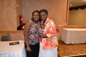  me and mom book signing 118