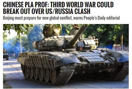 China Warns Of World War 3 China Warns Of World War 3
