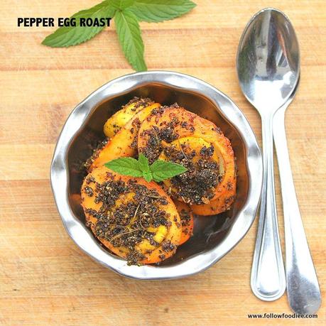 MILAGU MUTTAI VARUVAL | PEPPER EGG ROAST RECIPE | EGG RECIPES 