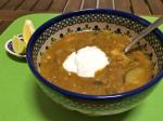 Dal Shorba (Indian Lentil Soup) with Summer Veggies