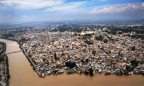 Deluge in Jammu and Kashmir.