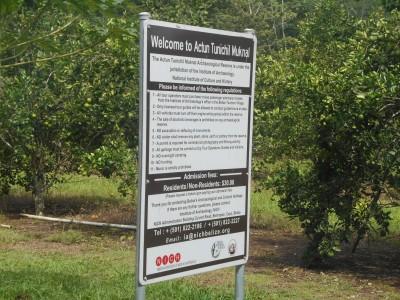Backpacking in Belize: Cave Tour of Actun Tunichil Muknal Strict rules - no cameras allowed.