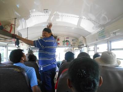Backpacking in Belize: Cave Tour of Actun Tunichil Muknal Bus from Belmopan to Teakettle